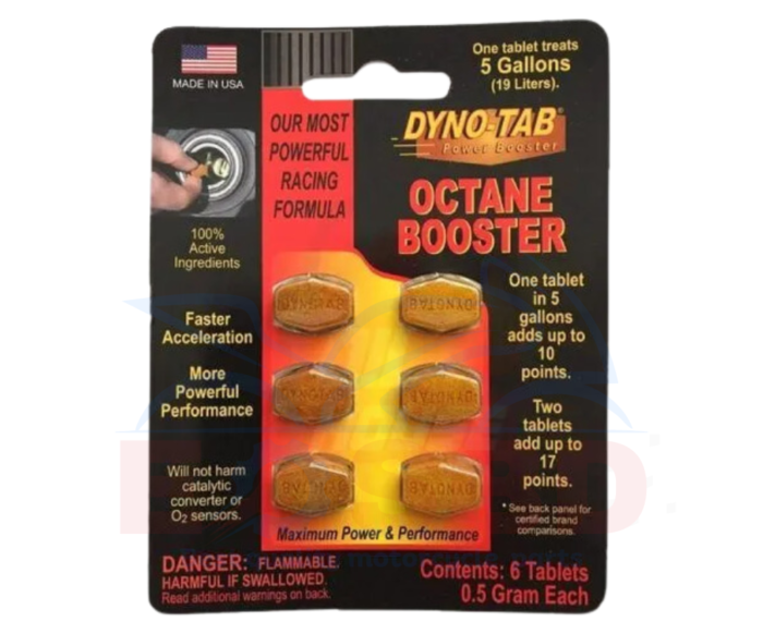 DYNOTAB HP OCTANE BOOSTER 6TAB CARD - Image 1